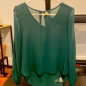 Lost April blouse size small